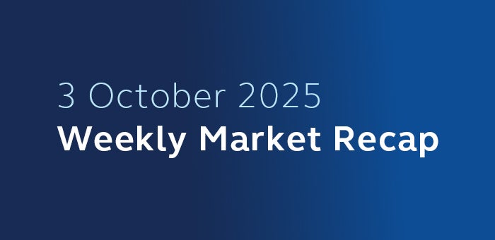3 October 2025 Weekly Market Recap