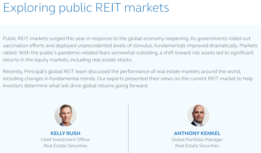 Public REIT Markets