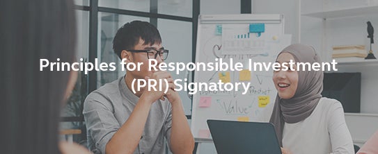 Principle for Responsible Investment (PRI)