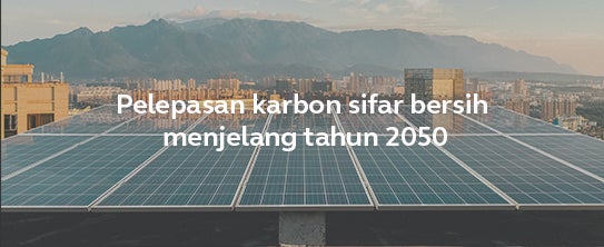 Pelepasan karbon sifar bersih menjelang tahun 2050