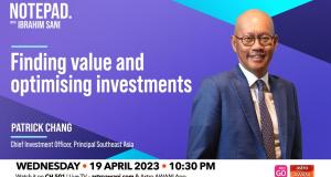 Patrick Chang on Notepad with Ibrahim Sani